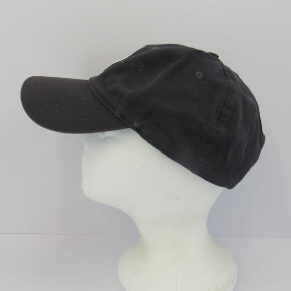 Coca Cola Embroidered Patch Logo Men's Gray Adjustable Strap Back Cap Hat - Picture 4 of 8